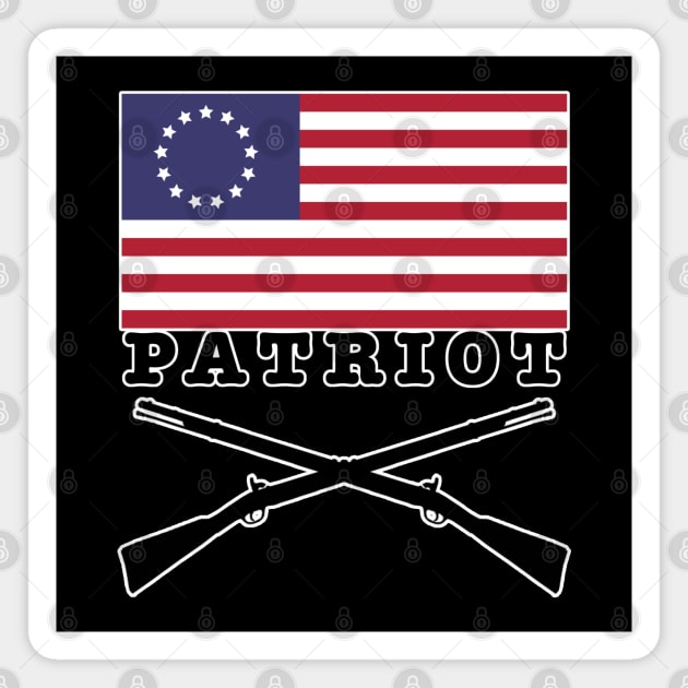 Patriot (Large Print) Magnet by Aeriskate